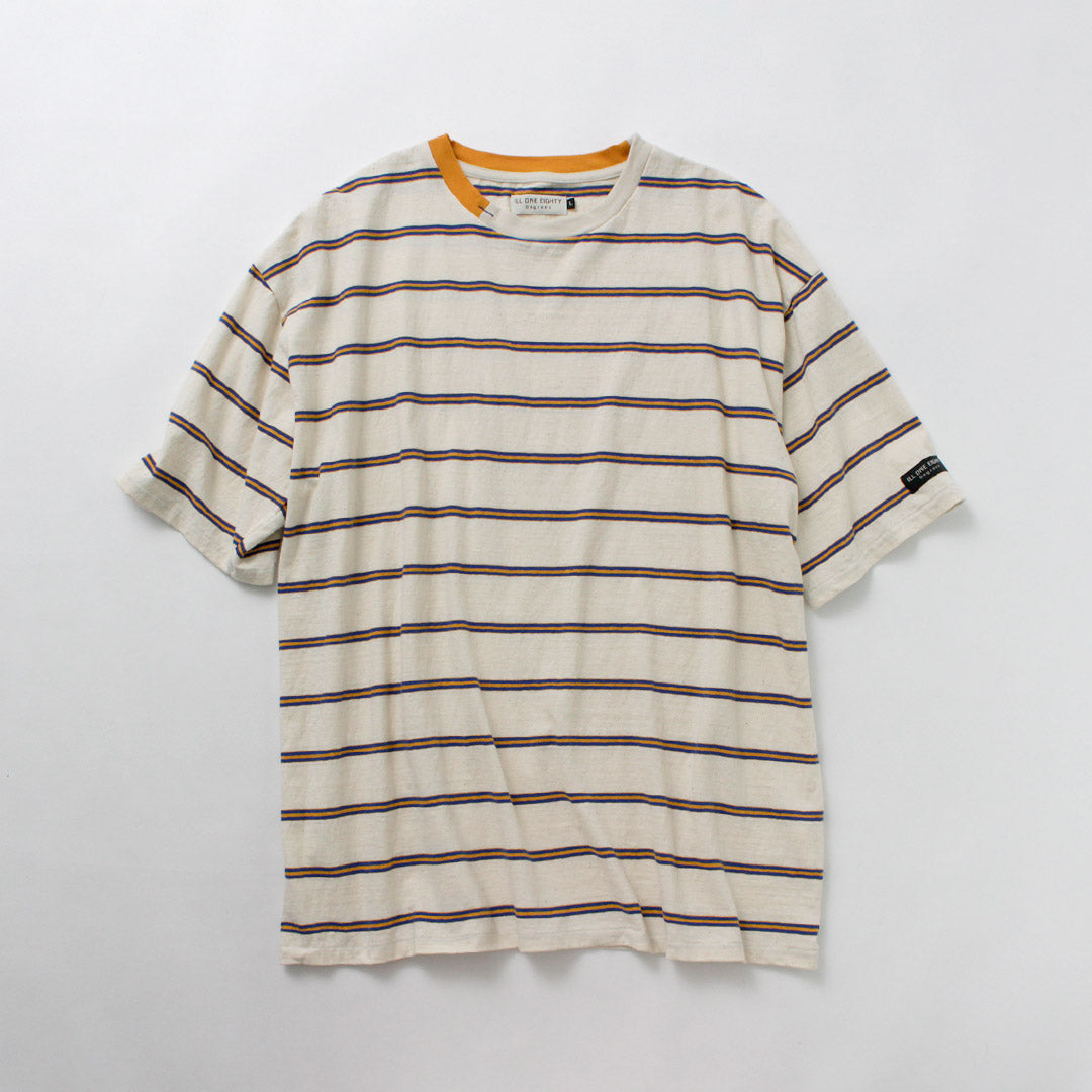 ILL ONE EIGHTY / Camiseta retro a rayas