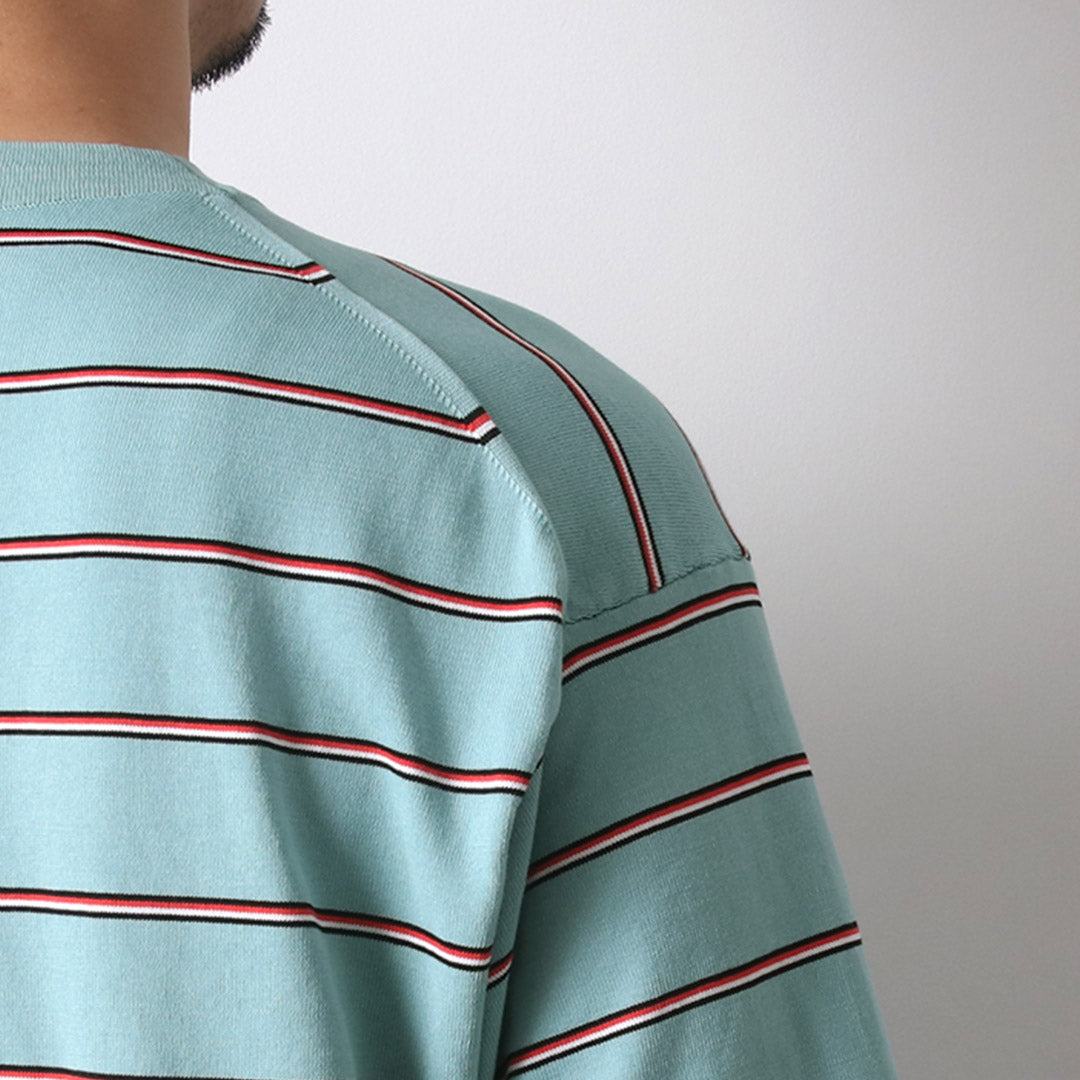 RYE TENDER / Centre Tee Stripe T-Shirt