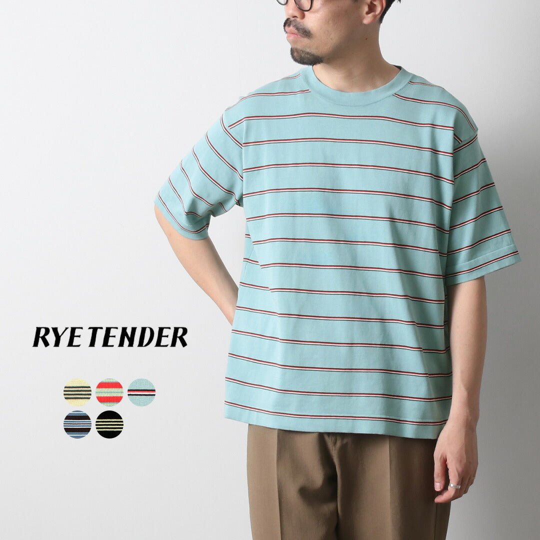 RYE TENDER / Stripe Center Tee