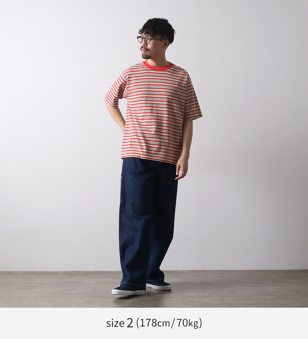 RYE TENDER / Stripe Center Tee