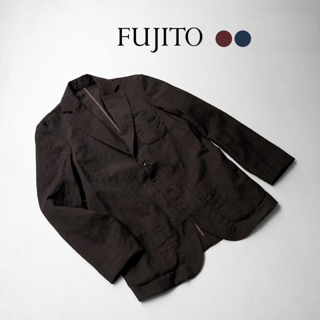 FUJITO / 린넨울 트로피컬 N.O.UN 2B 자켓