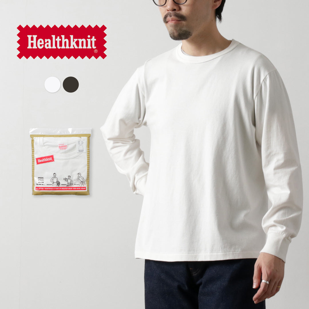 HEALTHKNIT / Tompkins Crew Neck Long Sleeve T-Shirt
