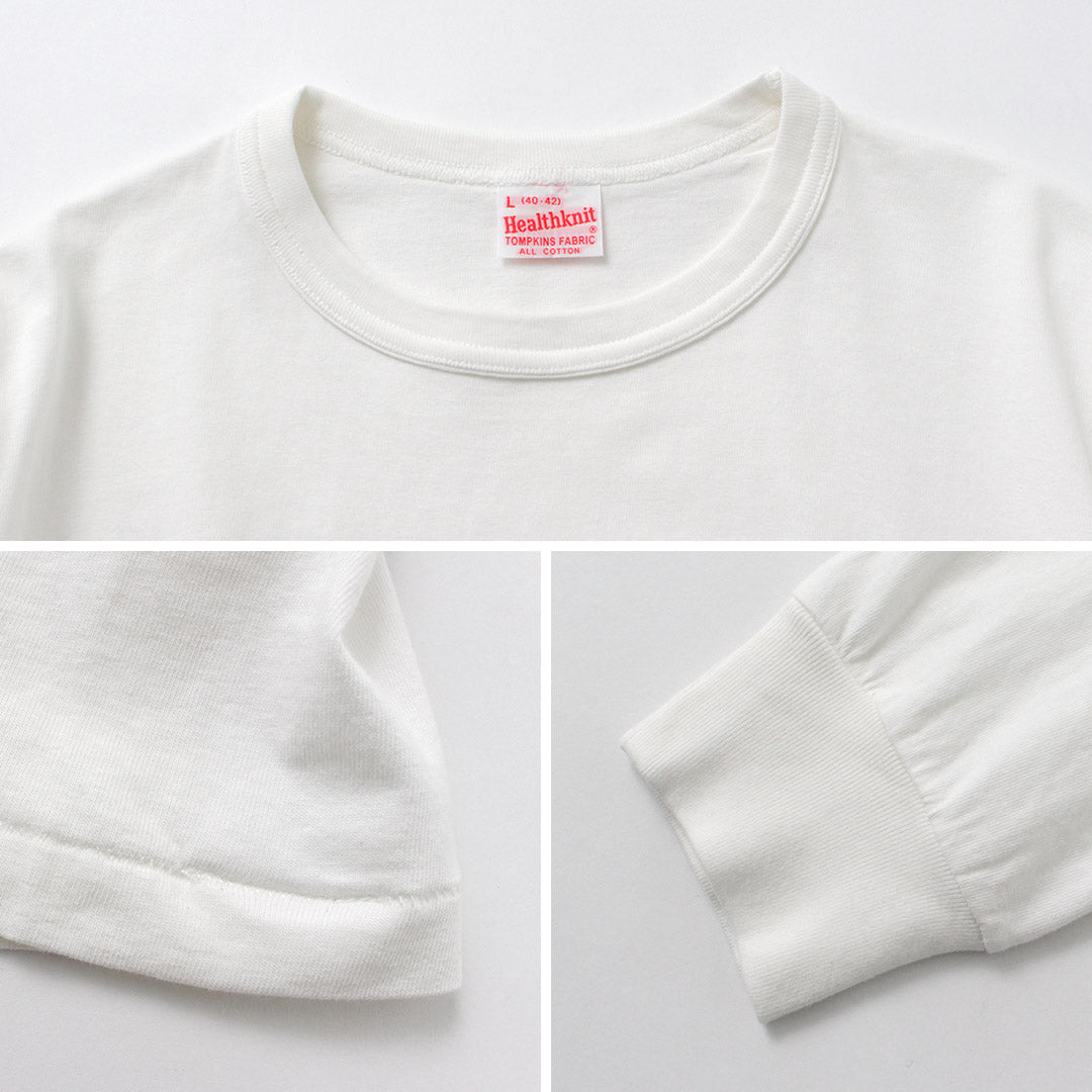 HEALTHKNIT / Tompkins Crew Neck Long Sleeve T-Shirt