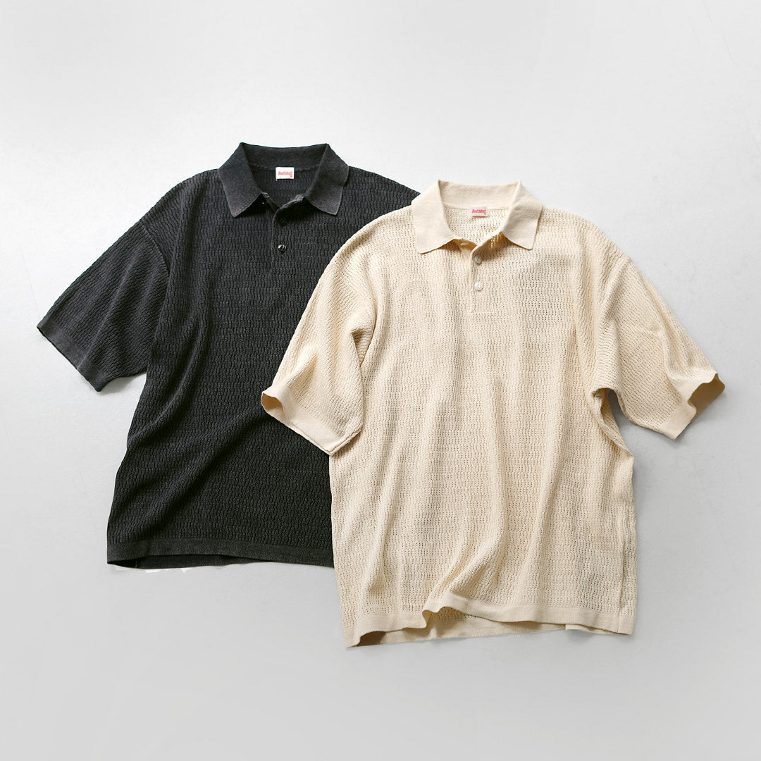 HEALTHKNIT / Polo en tricot à manches courtes