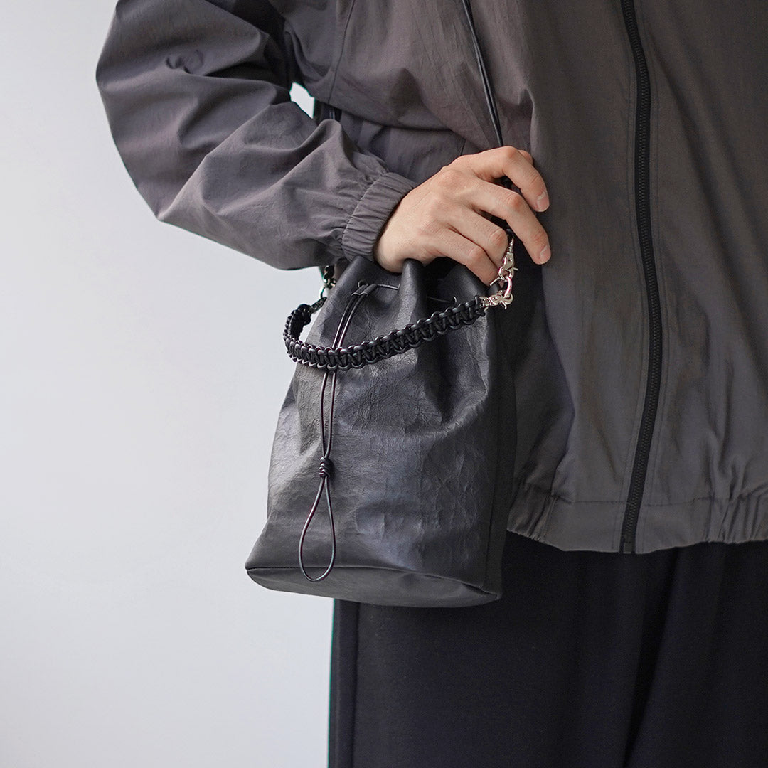 Bolso bidireccional SENTI / Dyneema de piel con cordón