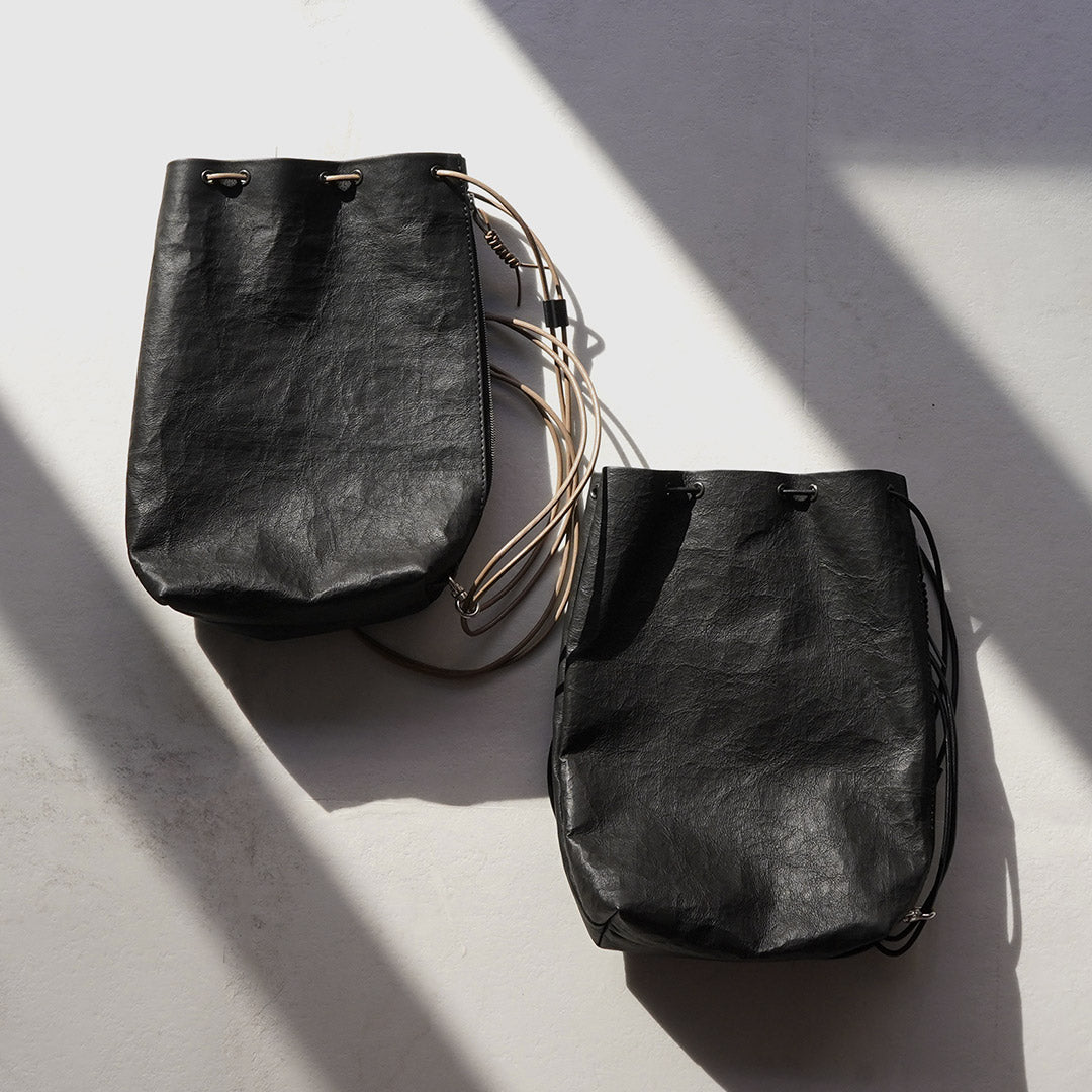 SENTI / Dyneema 皮革抽绳包 L