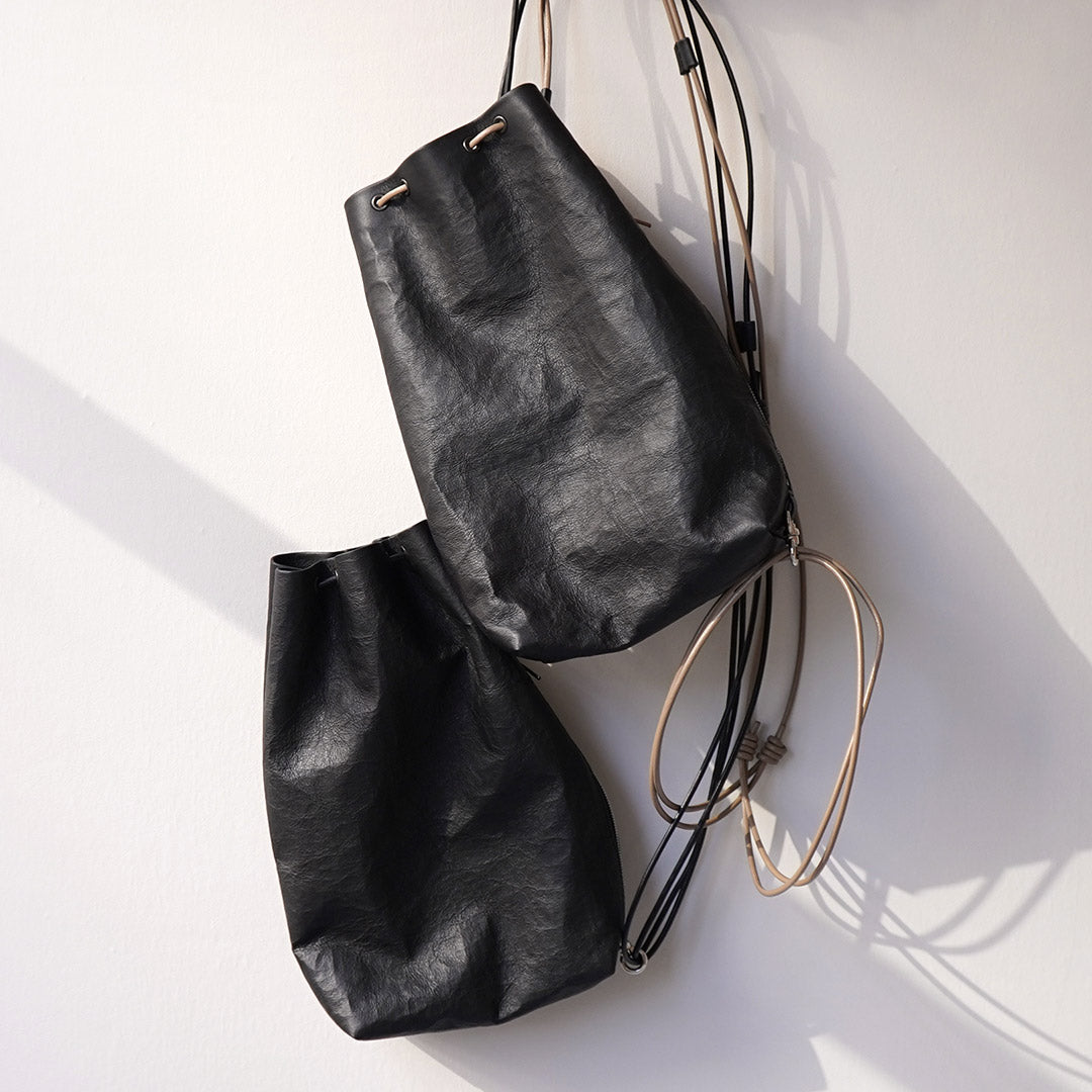 SENTI / Dyneema 皮革抽绳包 L