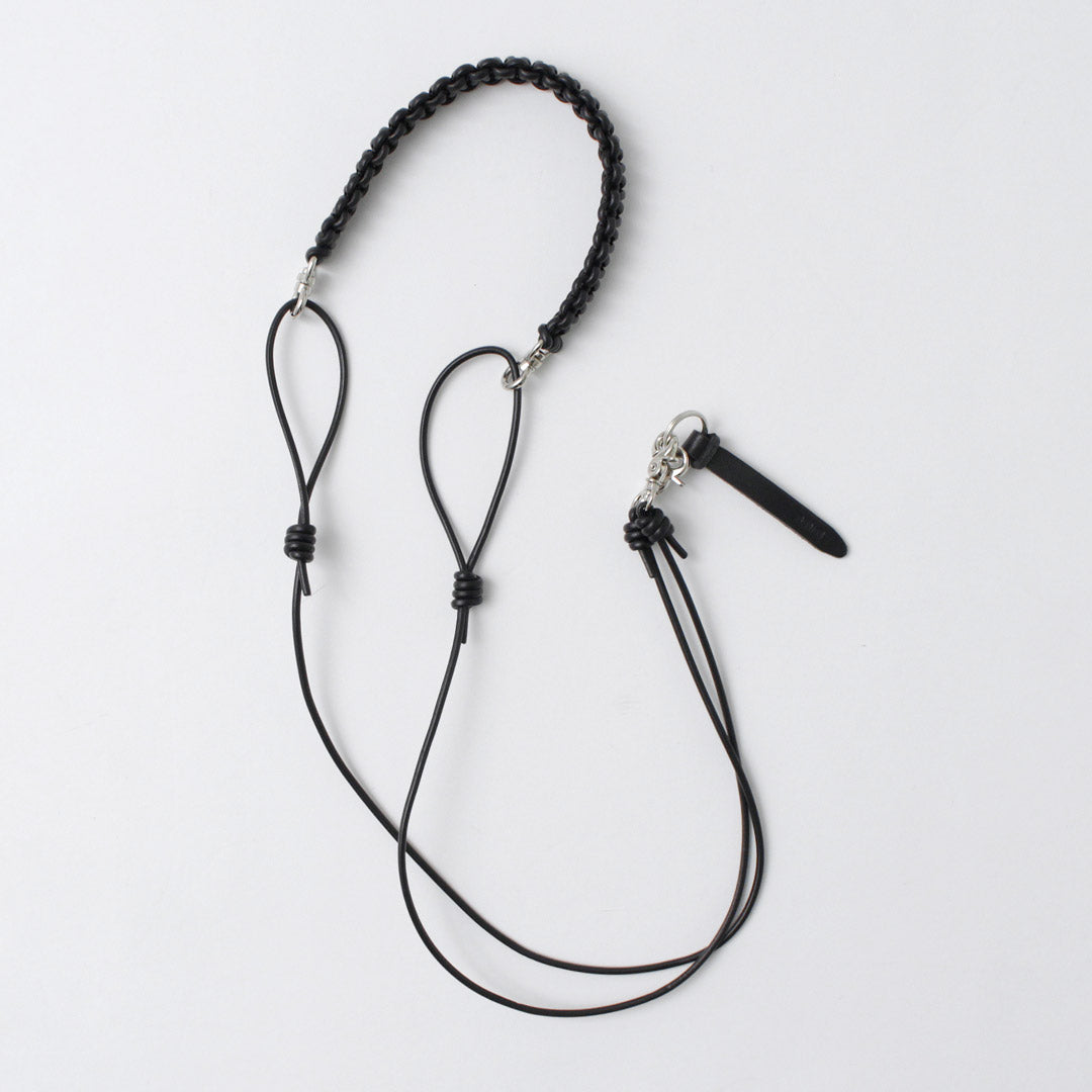SENTI / Leather Braid Multi-Strap
