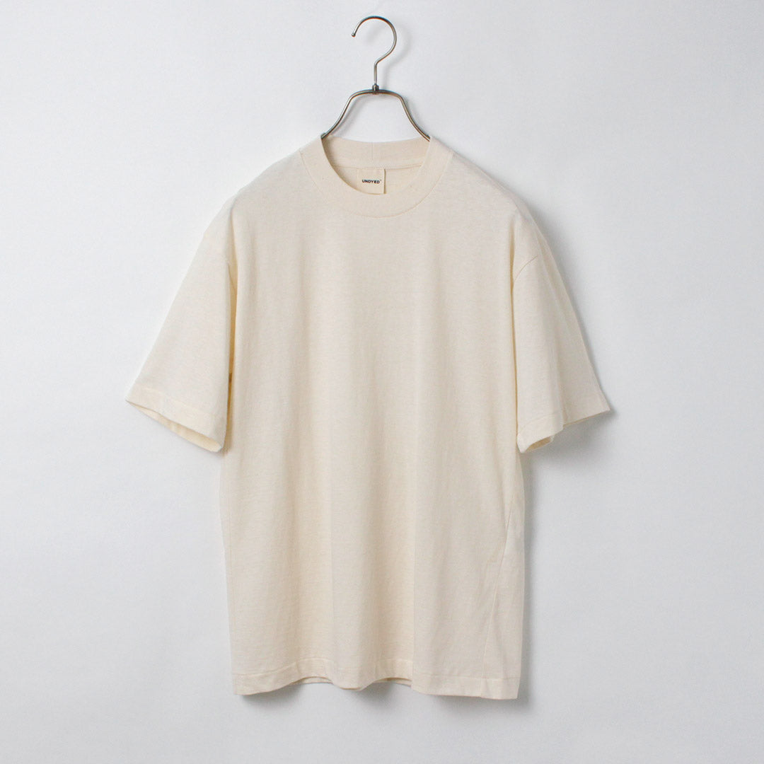UNDYED / Unbleached Organic Cotton T-shirt
