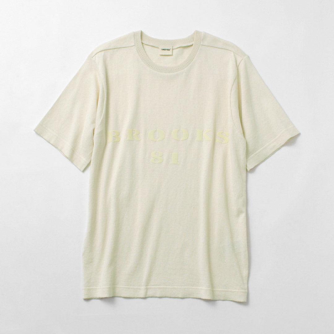 UNDYED / Undyed Organic Cotton 18GG Knit Sew BROOKS81