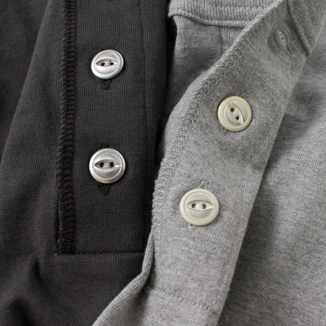 BARNS / Cozun 針織亨利領短袖T卹 SP Buttonworks