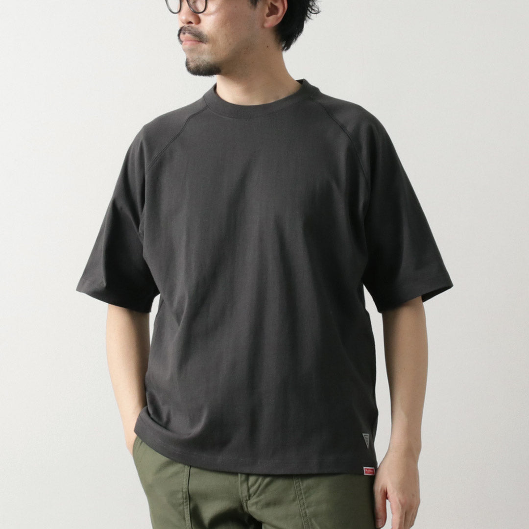 HEALTHKNIT / RAG Collaboration Raglan Short Sleeve Wide T-shirt Open-end Dry Jersey