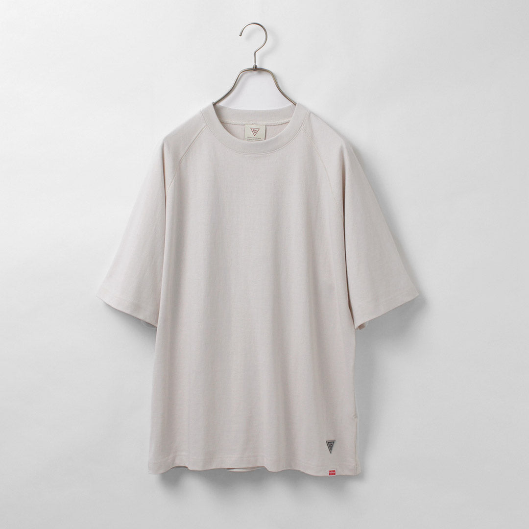 HEALTHKNIT / RAG Collaboration Raglan Short Sleeve Wide T-shirt Open-end Dry Jersey