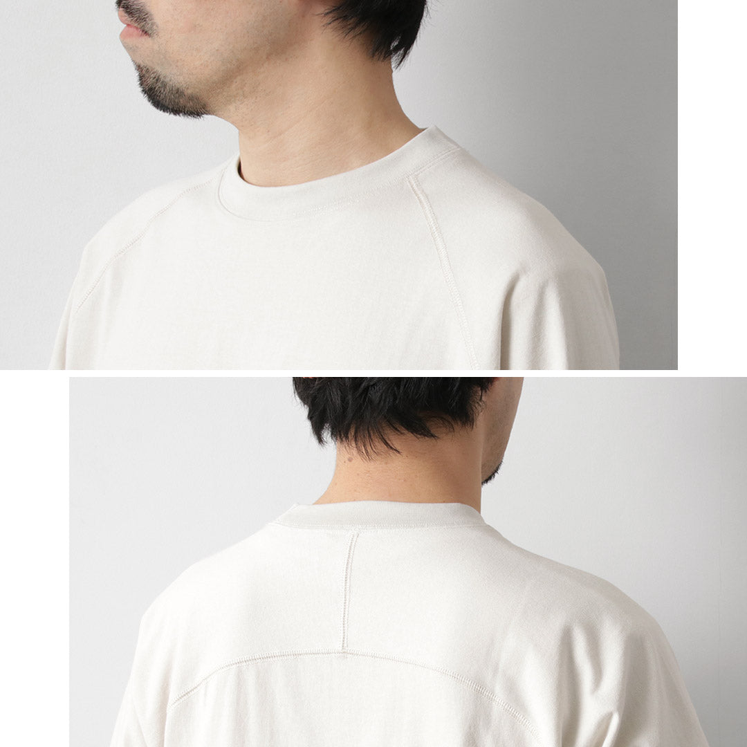 HEALTHKNIT / RAG Collaboration Raglan Short Sleeve Wide T-shirt Open-end Dry Jersey