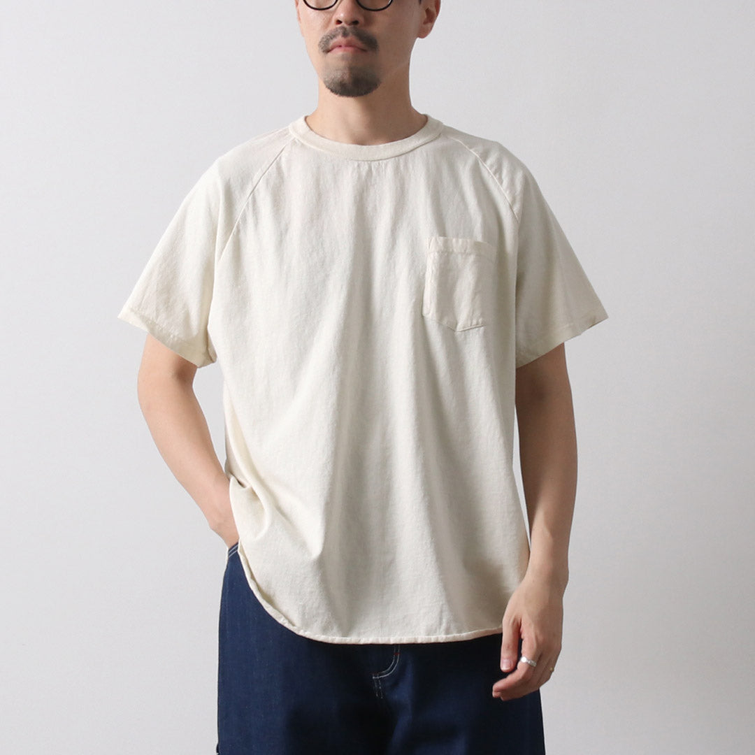 WALLA WALLA SPORT / Short Sleeve Pocket Baseball T-Shirt