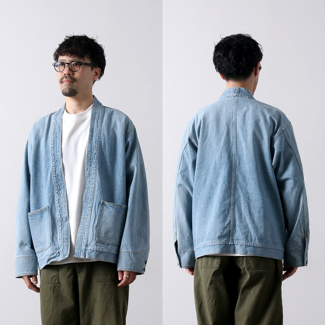 JAPÓN AZUL JEANS / JBOT1320 Chaqueta vaquera Haori