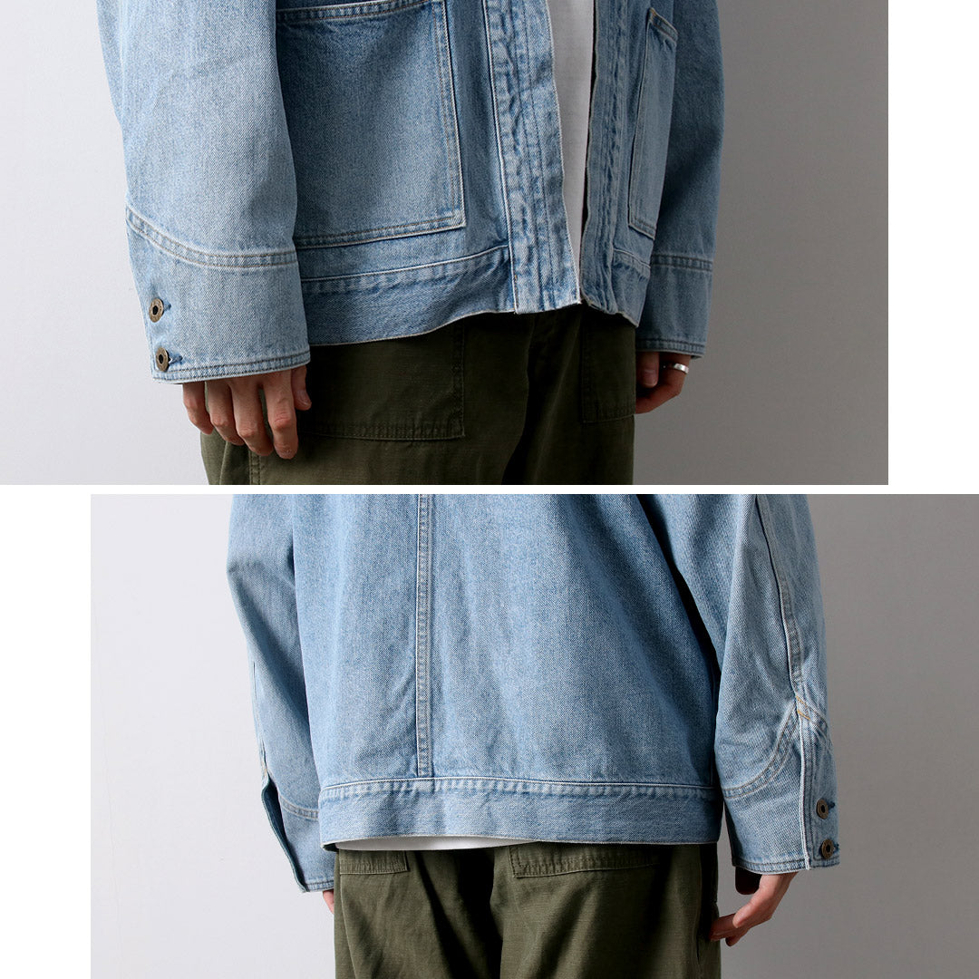 JAPÓN AZUL JEANS / JBOT1320 Chaqueta vaquera Haori