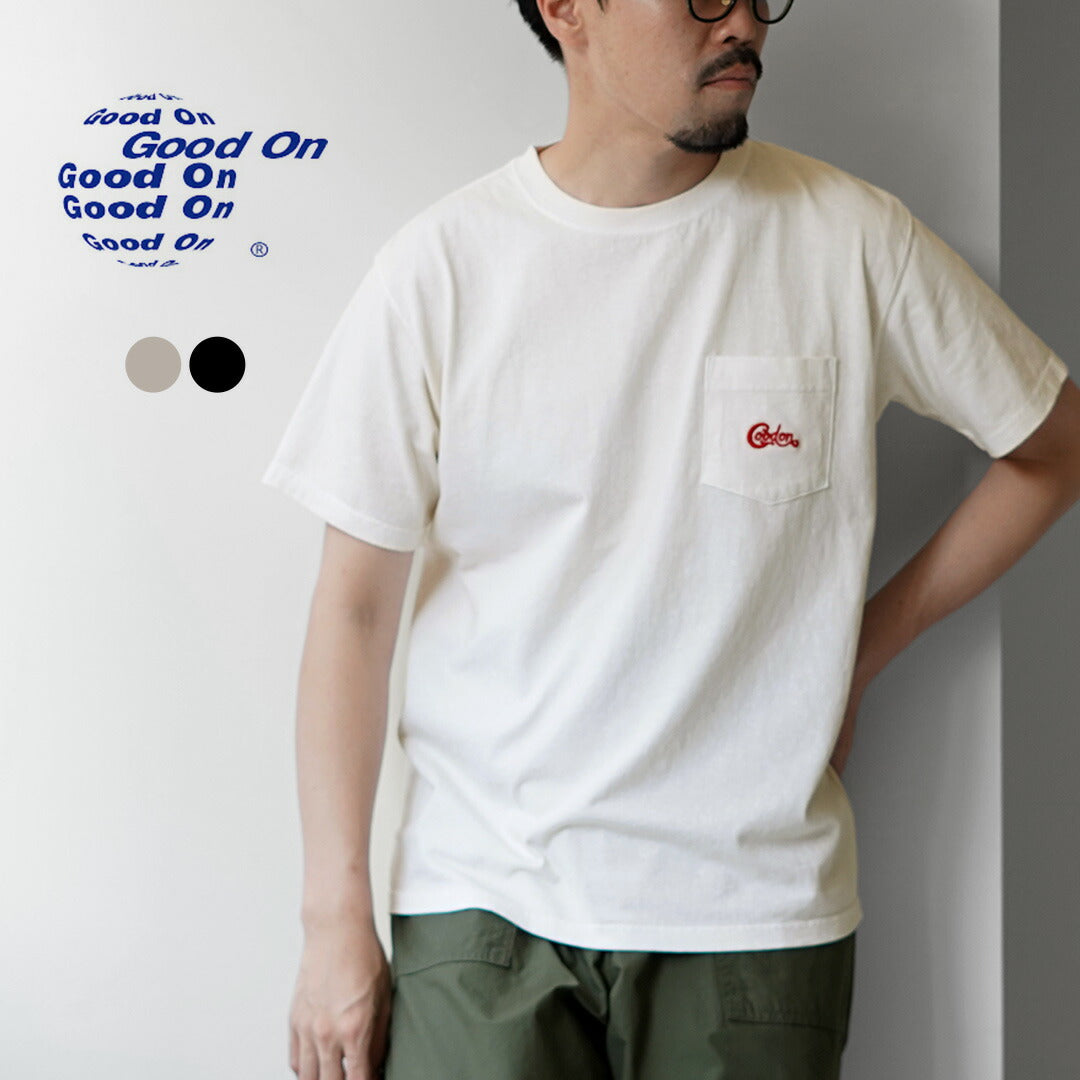GOOD ON / Goodon C Logo Embroidery T-Shirt