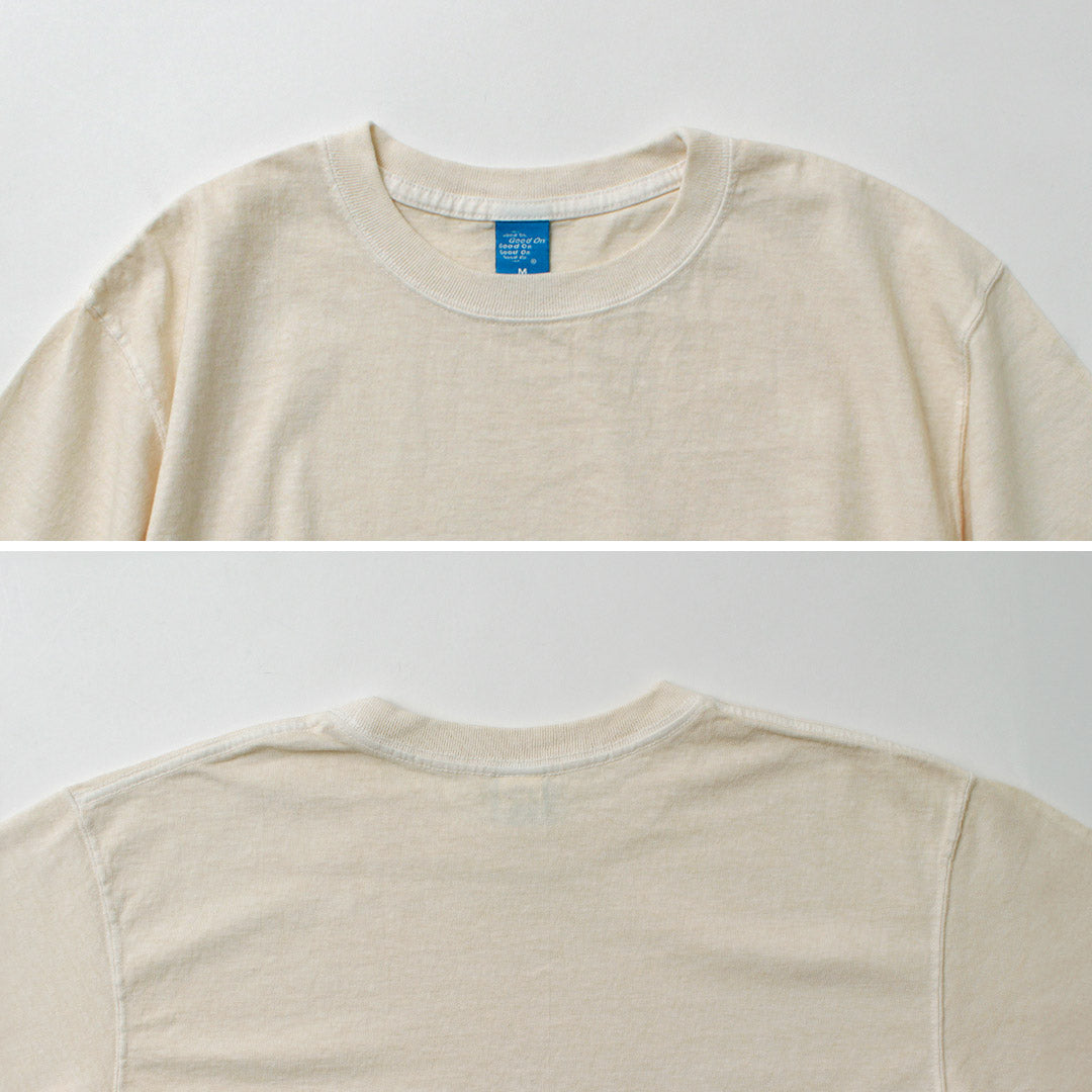 GOOD ON / Goodon C Logo Embroidery T-Shirt