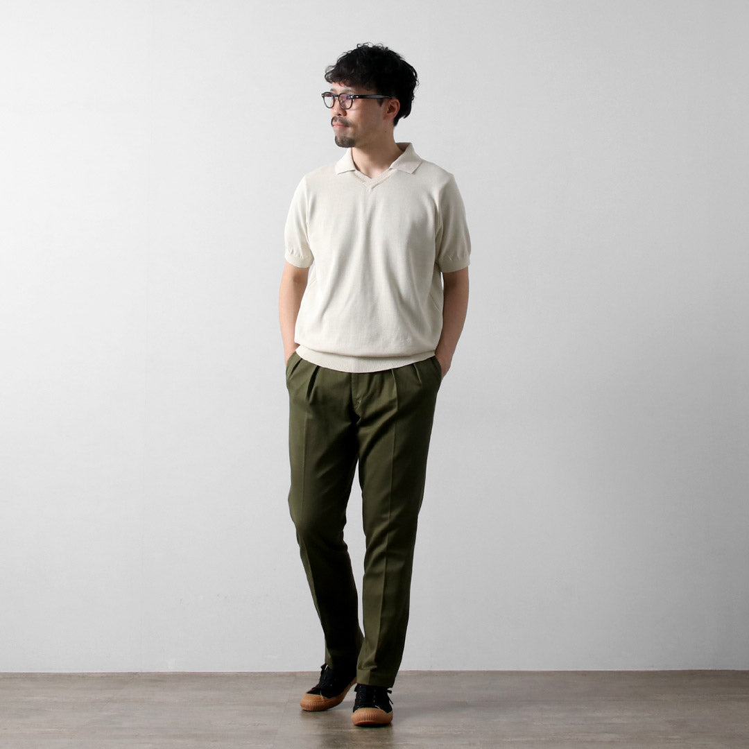RINASCENTE / Hybrid Knit Skipper Polo
