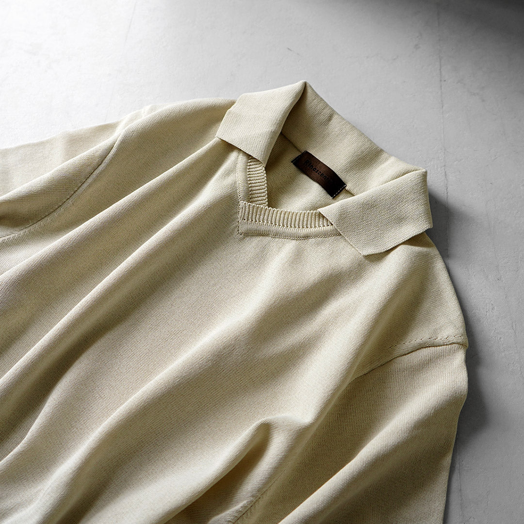 RINASCENTE / Hybrid Knit Skipper Polo