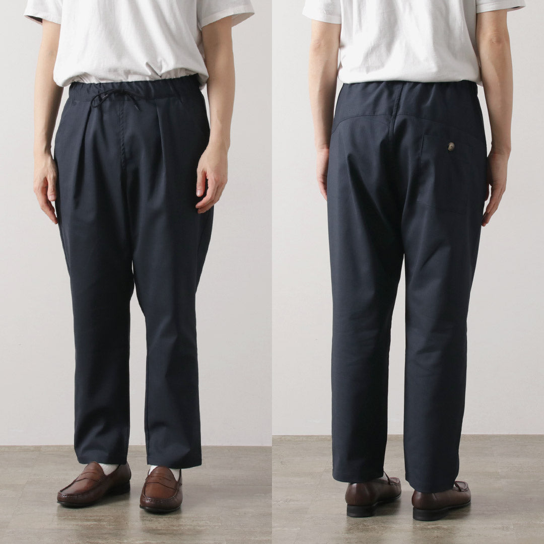 RE HECHO EN TOKIO JAPÓN / Ramie Solotex Twill Tuck Pants