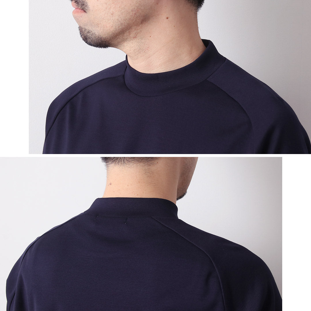RE MADE IN TOKYO JAPAN / Perfect Inner Mock Neck Half Sleeve T-Shirt