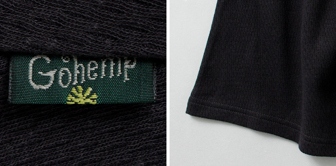GOHEMP / Pantalones cortos cómodos de canalé múltiple