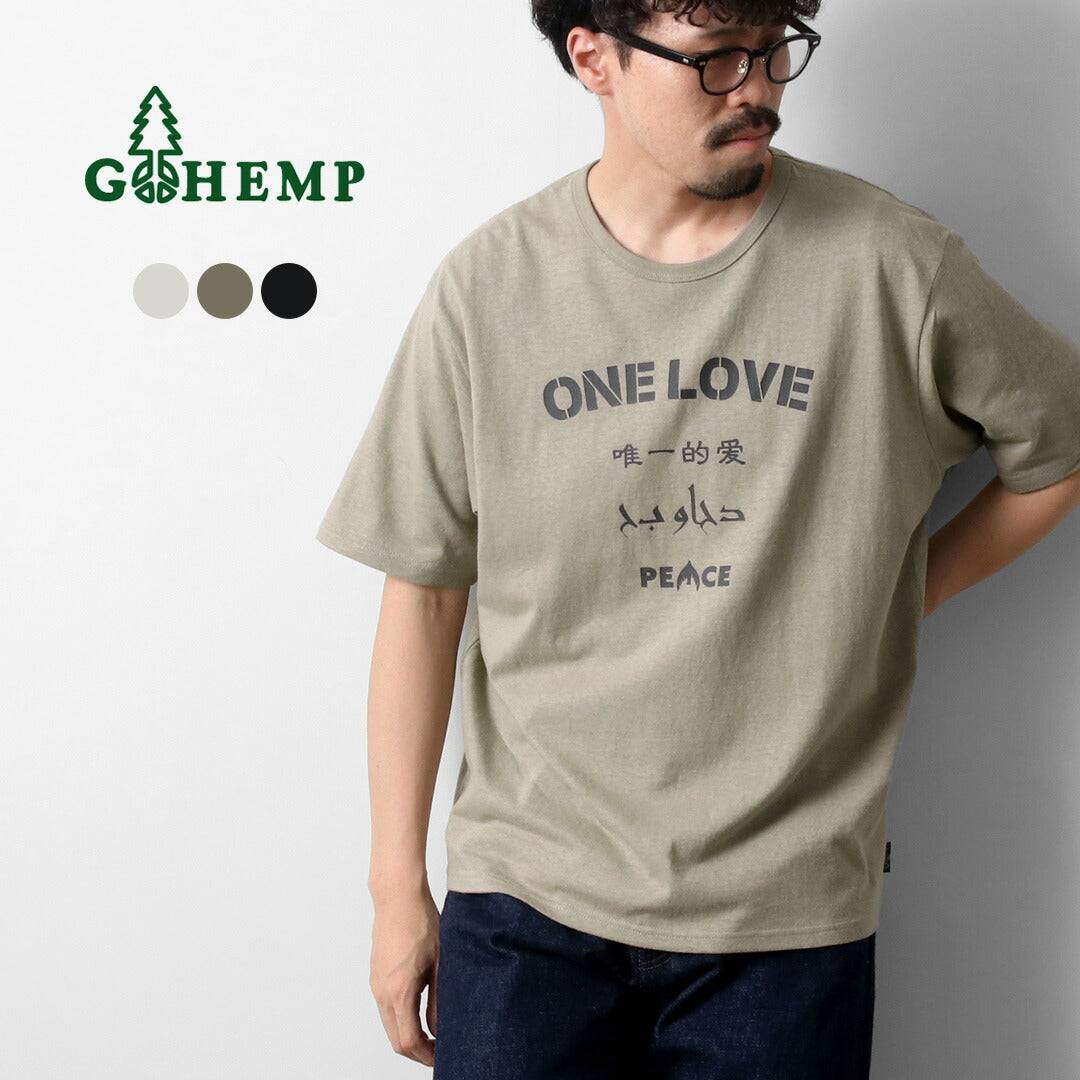 GOHEMP / One Love 宽版 T 恤