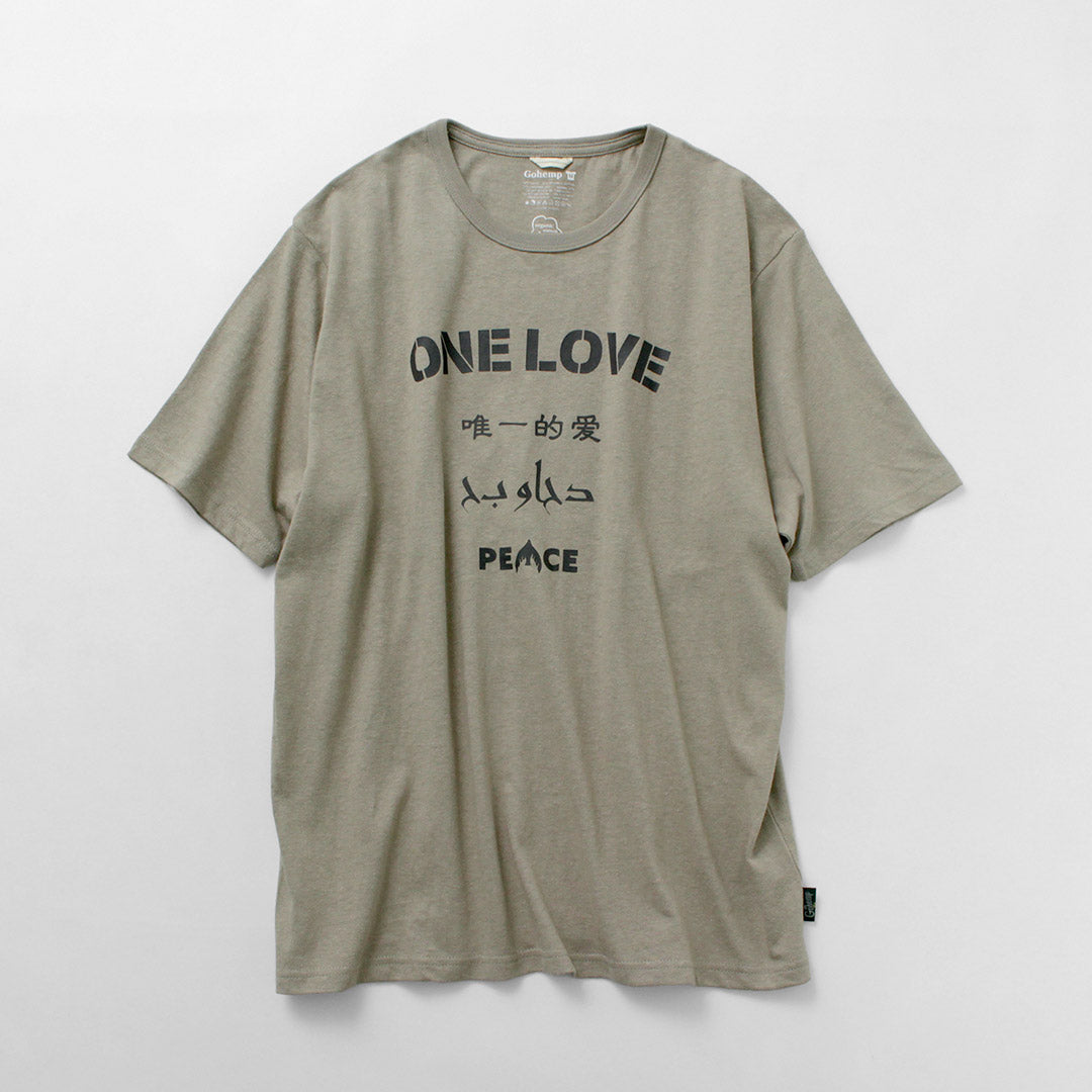 GOHEMP / One Love 宽版 T 恤