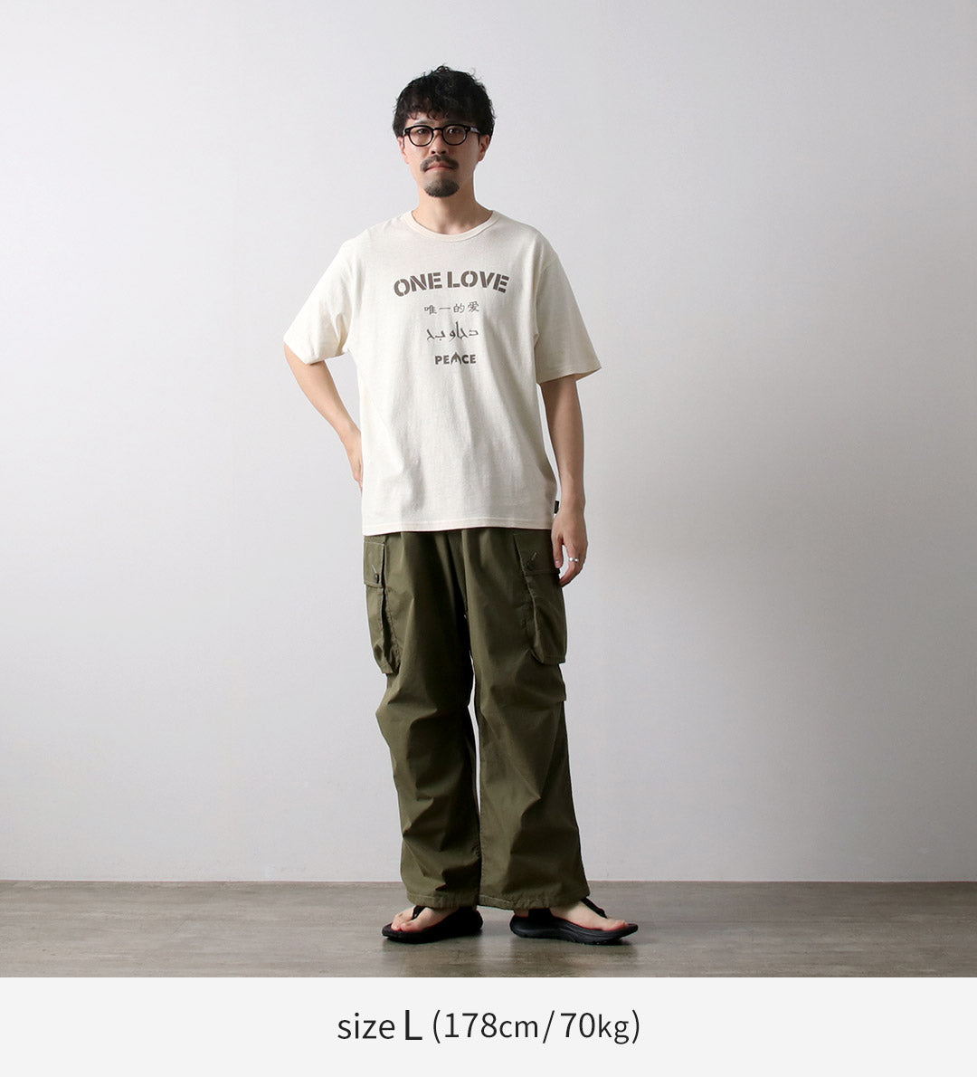 GOHEMP / One Love 宽版 T 恤