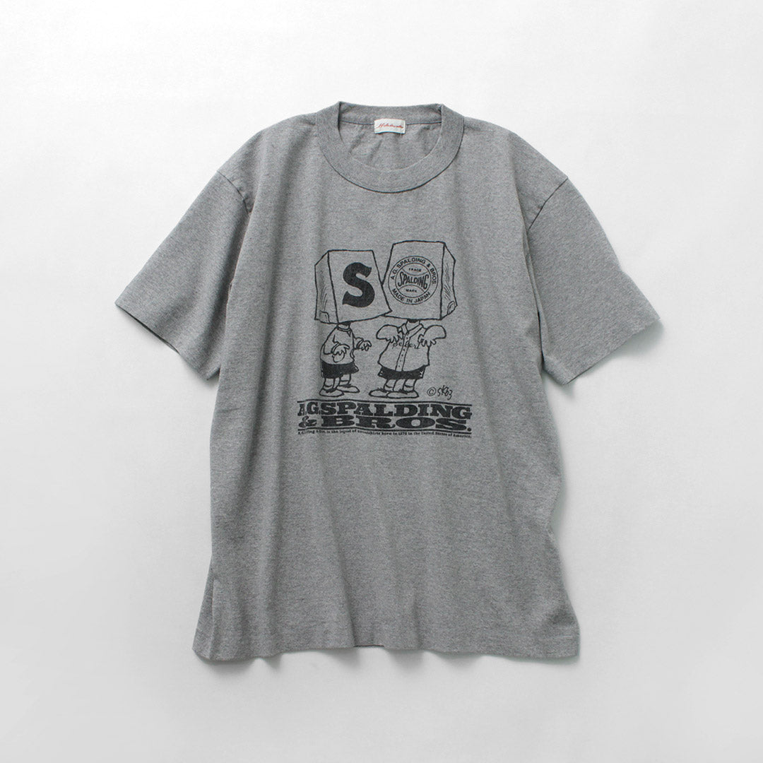 A.G.SPALDING & BROS / T-shirt imprimé carnet de croquis