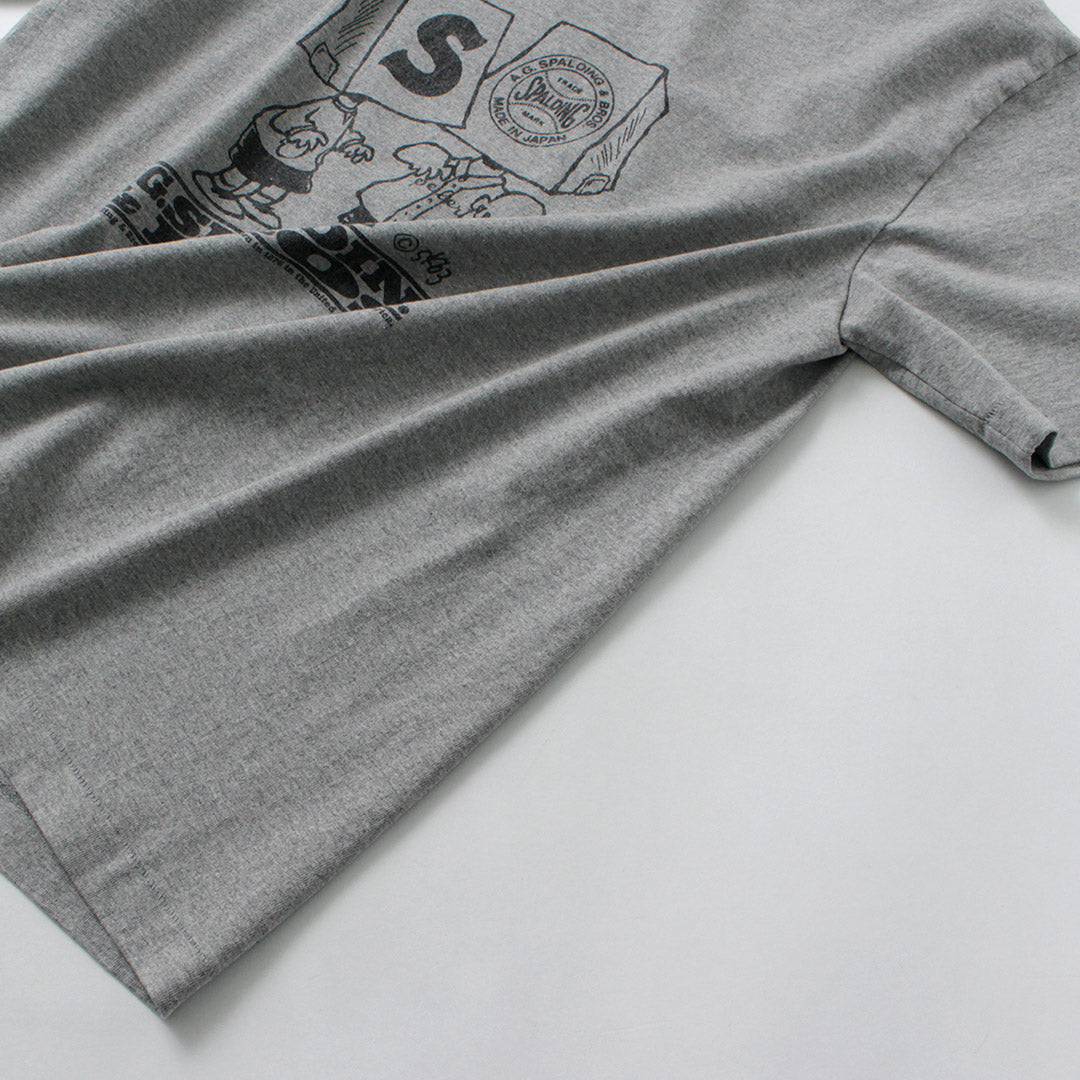 A.G.SPALDING & BROS / T-shirt imprimé carnet de croquis