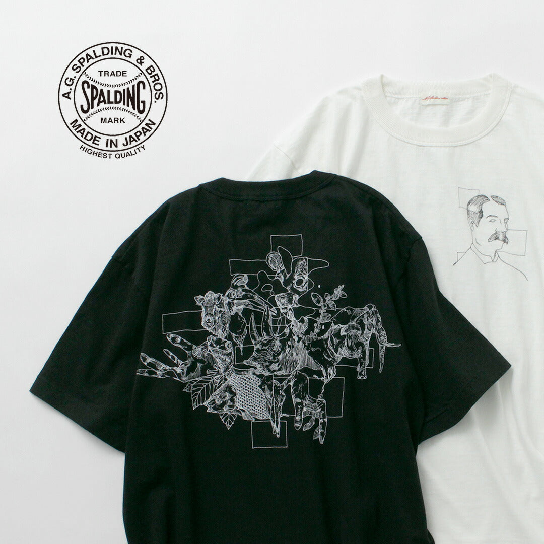 A.G.SPALDING＆BROS / Boxer Dance Graphic T-Shirt