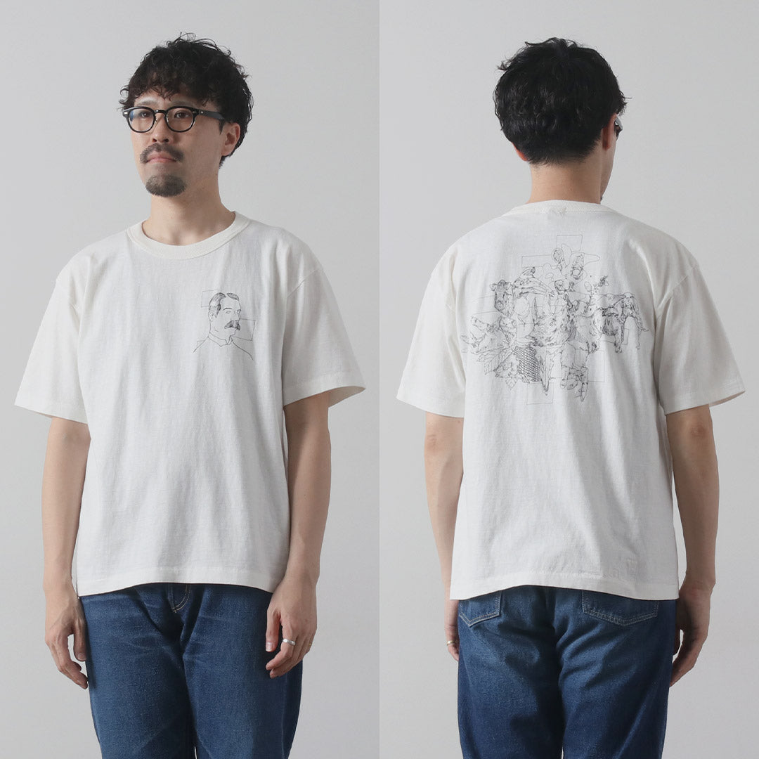 A.G.SPALDING＆BROS / Boxer Dance Graphic T-Shirt