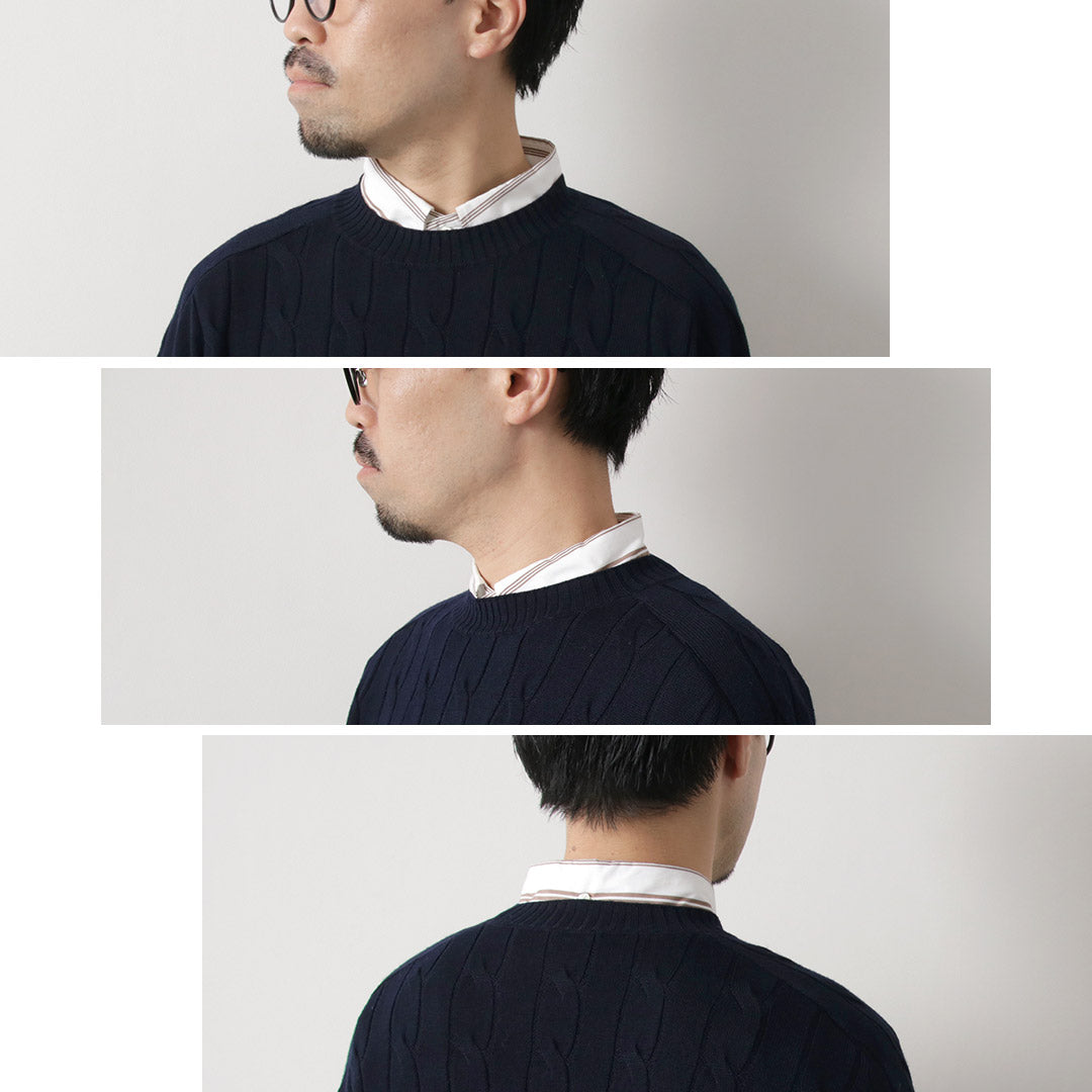 RYE TENDER / Bleecker 绞花毛衣