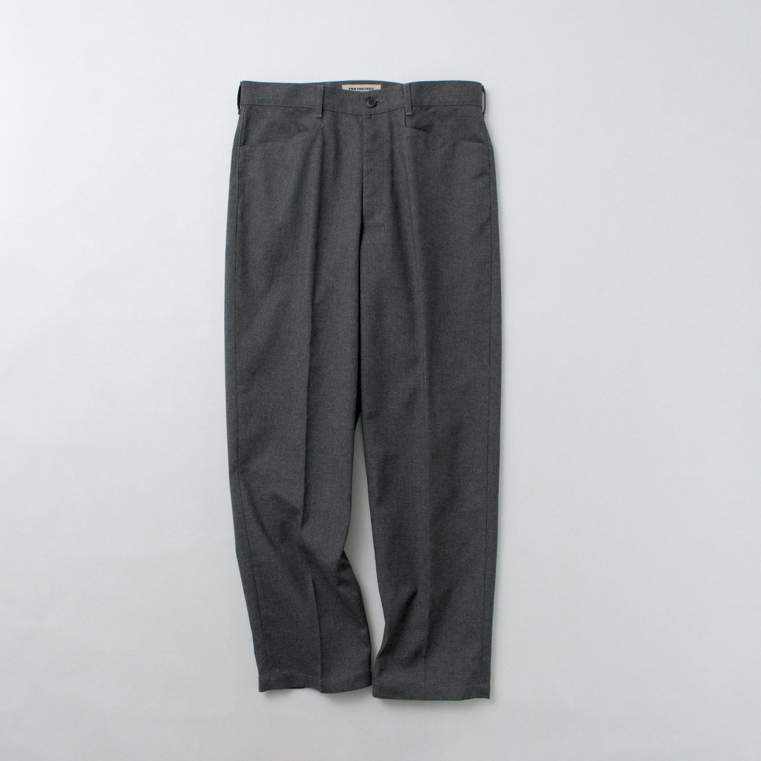 FOB FACTORY / F0538 STA-PREST 와이드팬츠