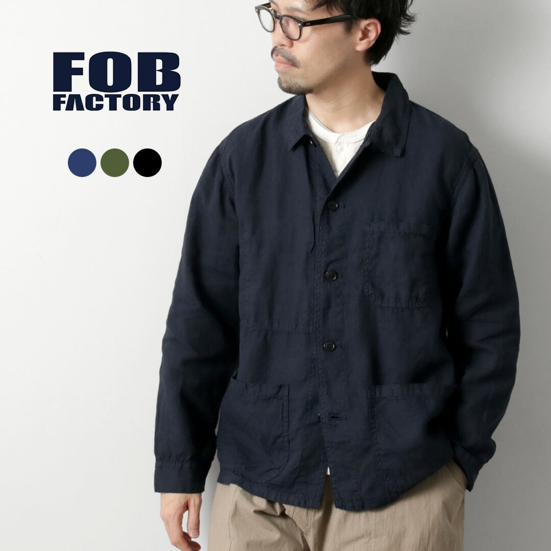 FOB FACTORY / F2454 Hemp Coverall