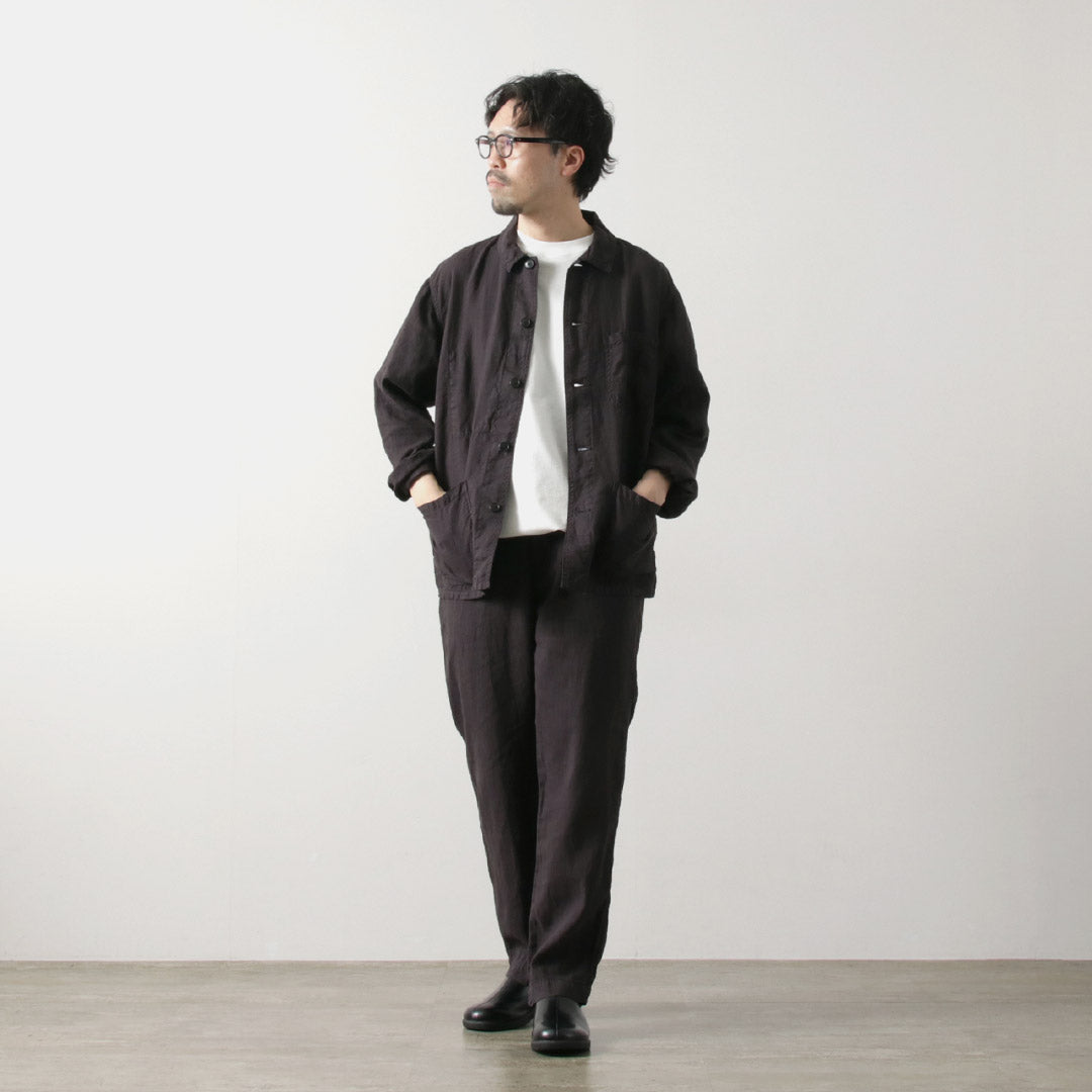 FOB FACTORY / F0539 麻休閒褲