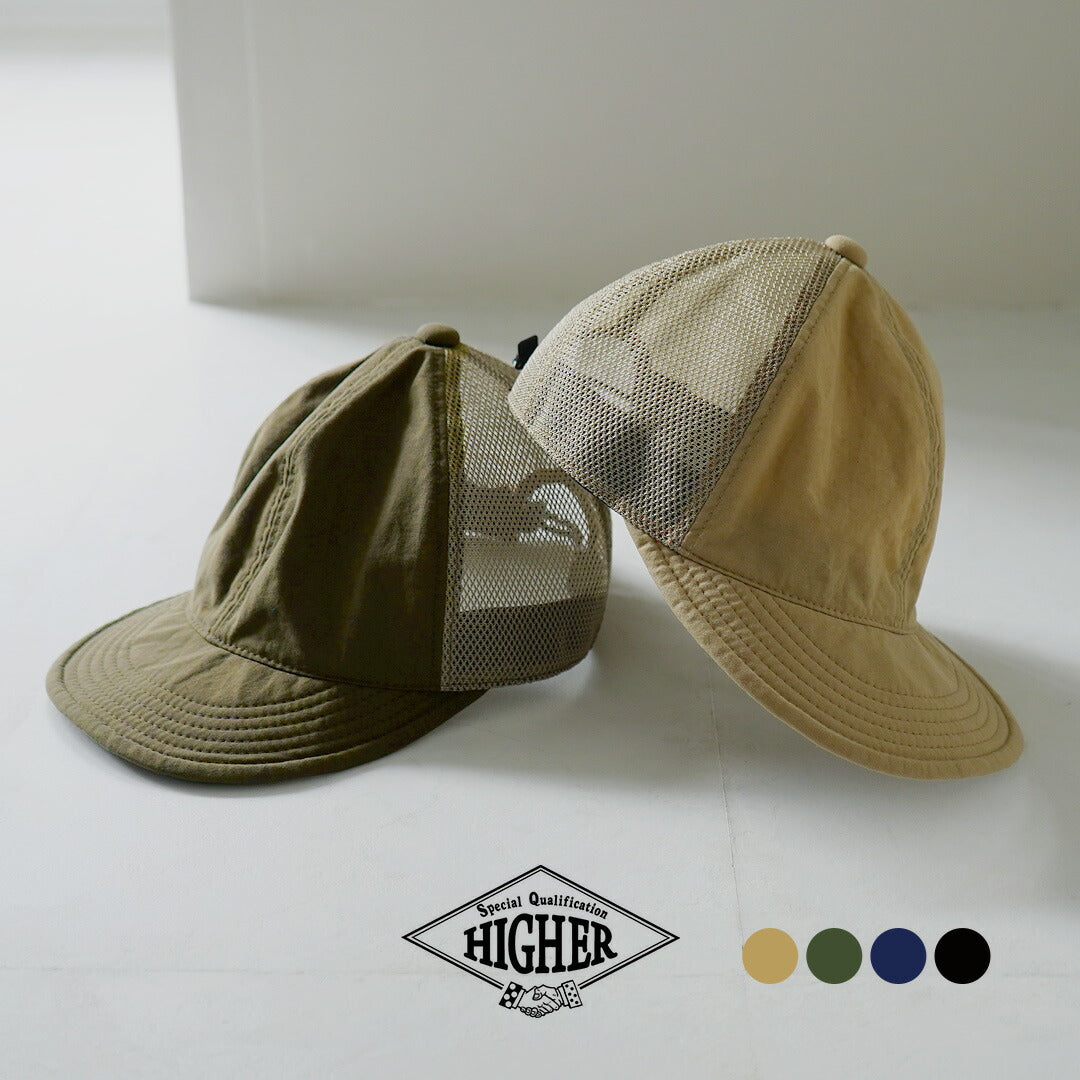 HIGHER / Vintage Nylon Ox Mesh Cap