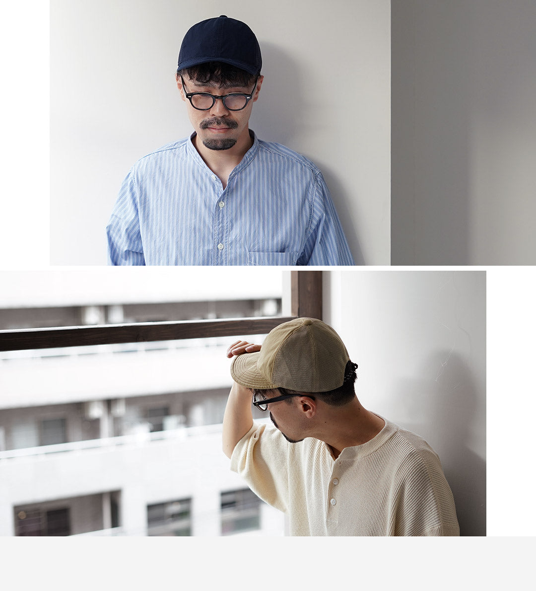 HIGHER / Vintage Nylon Ox Mesh Cap