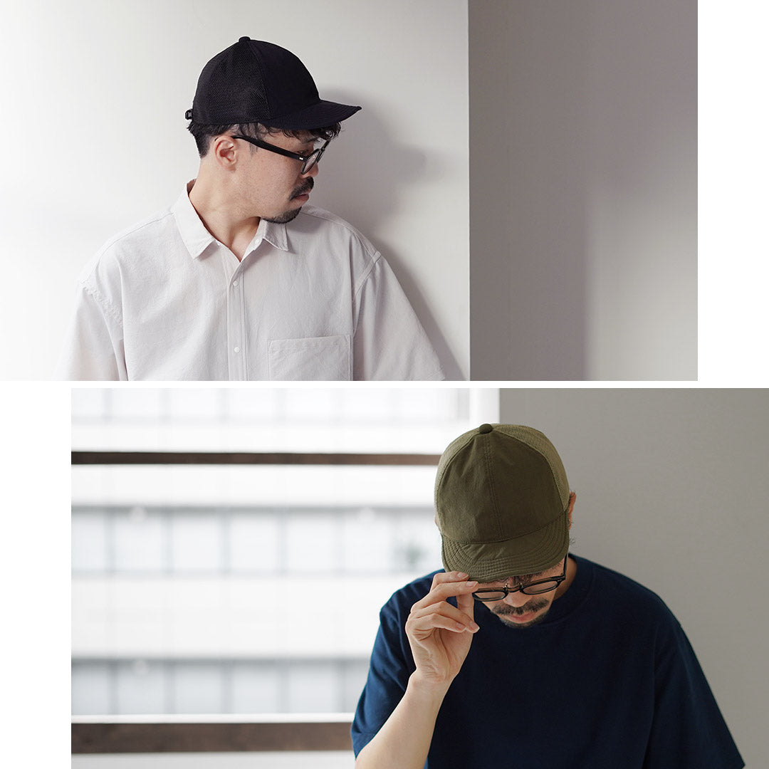 HIGHER / Vintage Nylon Ox Mesh Cap