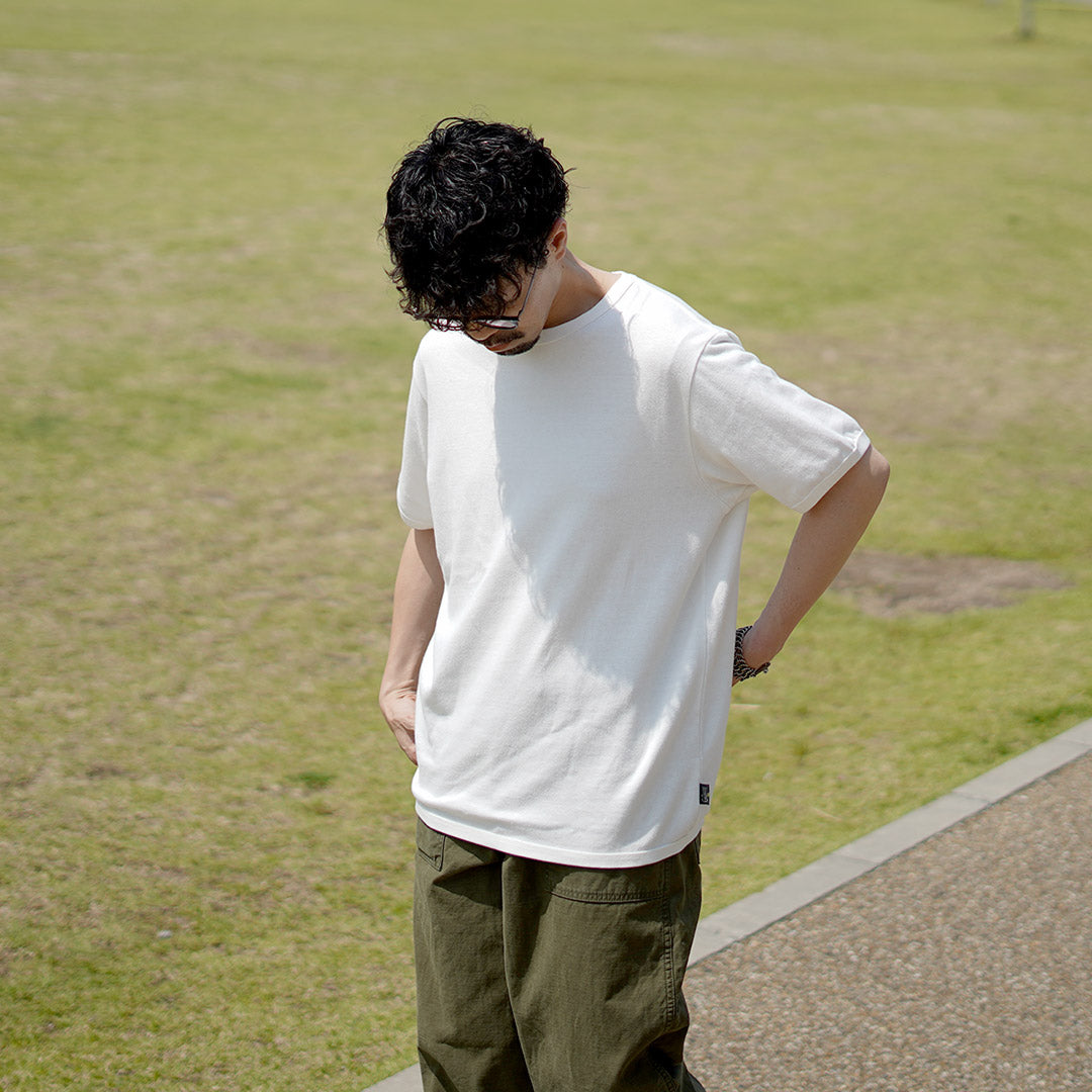 GOHEMP / T-shirt côtelé lourd 10oz
