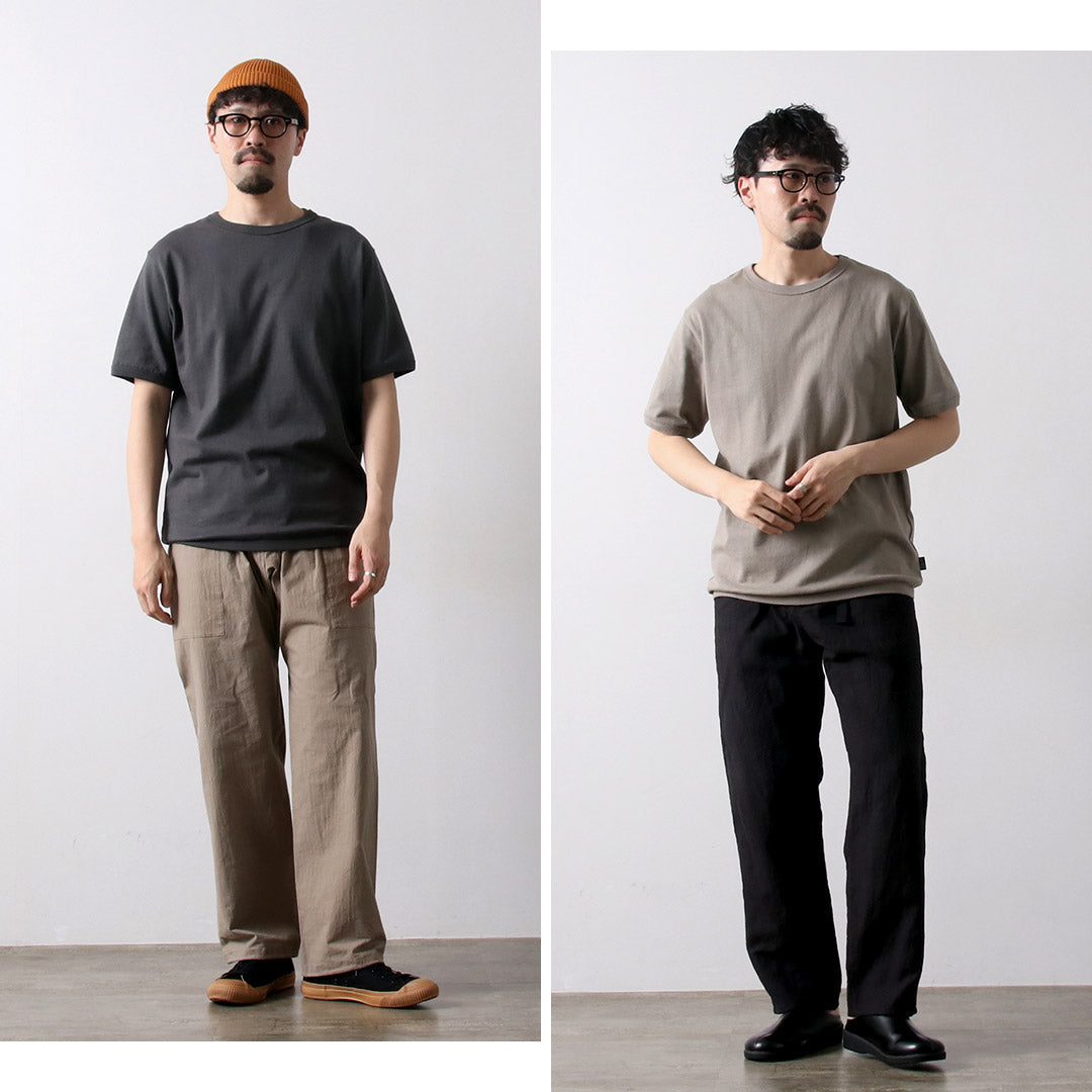 GOHEMP / T-shirt côtelé lourd 10oz