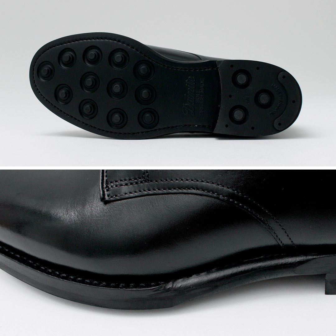 HARROGATE / Chaussures en cuir à bout uni
