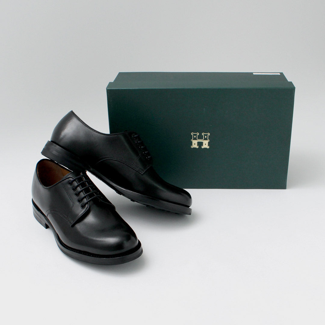 HARROGATE / Chaussures en cuir à bout uni