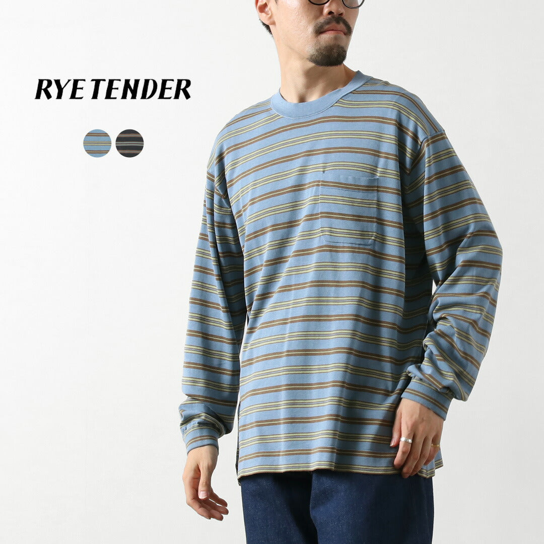 RYE TENDER / 캡 롱 티셔츠