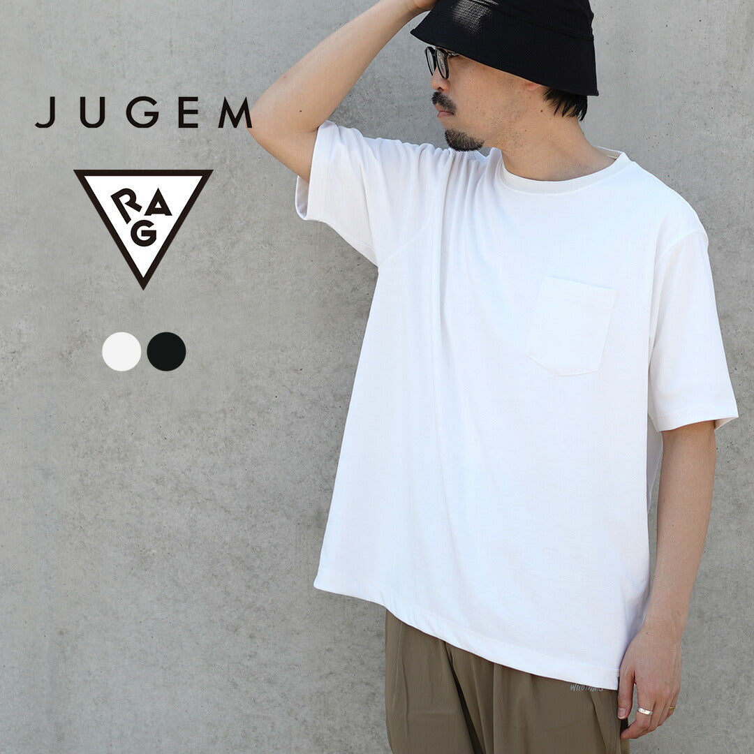 Camiseta con bolsillo sin costuras de colaboración JUGEM / RAG