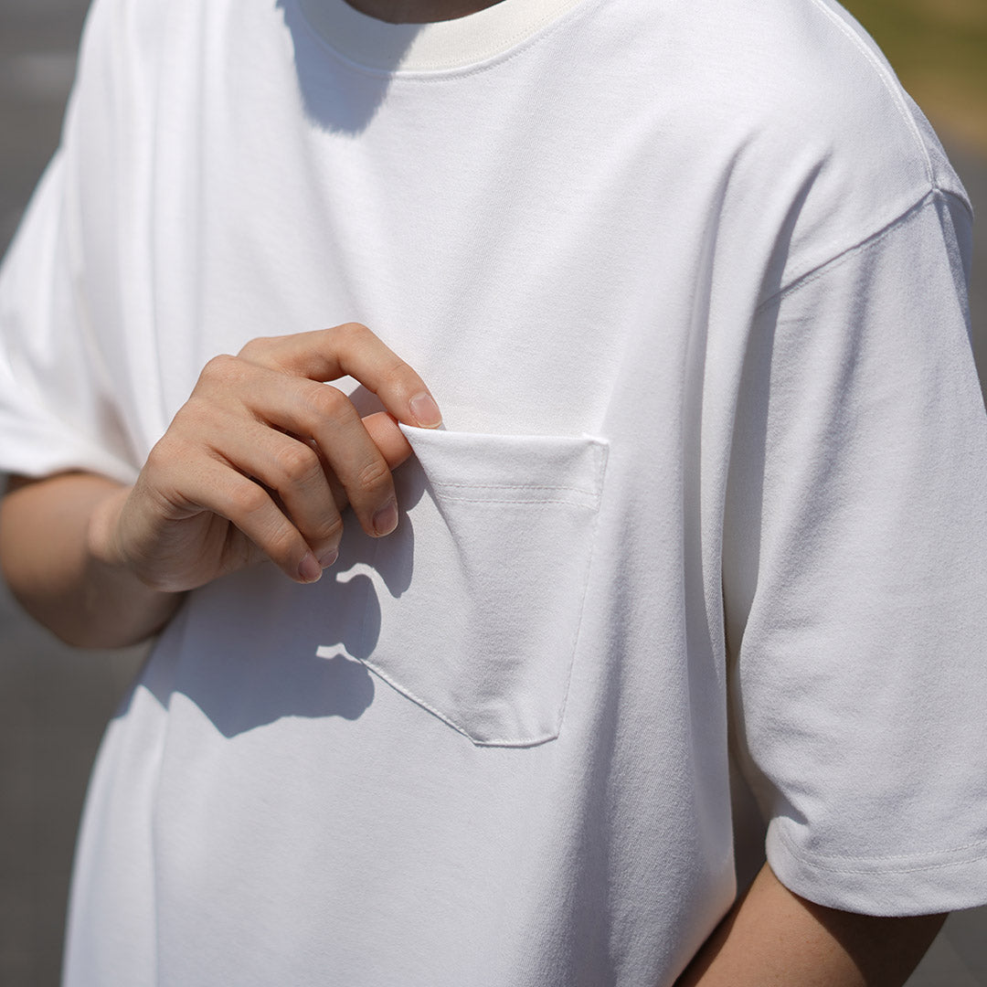 Camiseta con bolsillo sin costuras de colaboración JUGEM / RAG