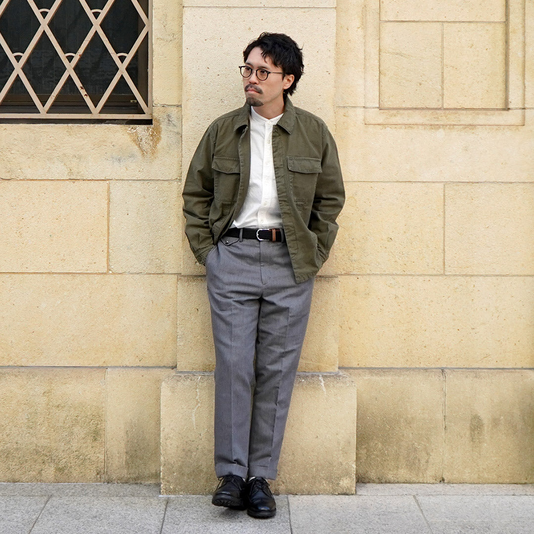 BARNSTORMER / Pantalon Chino en Jersey Habillé